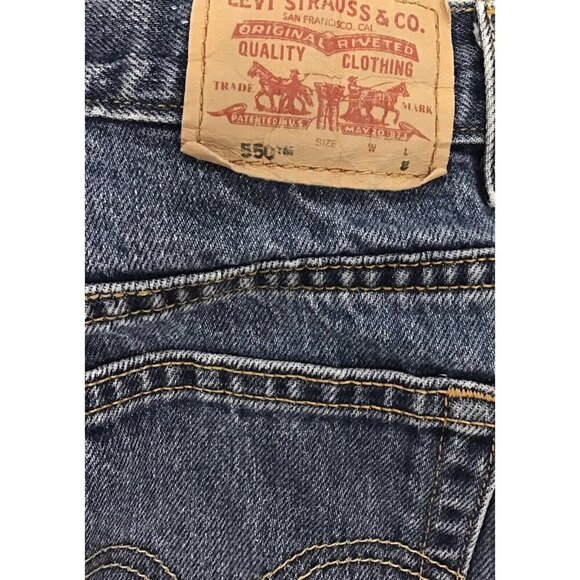 Levi's 550 Relaxed Fit Tapered Leg Mom Jeans Sz 10 S 💙 - Picture 4 of 5